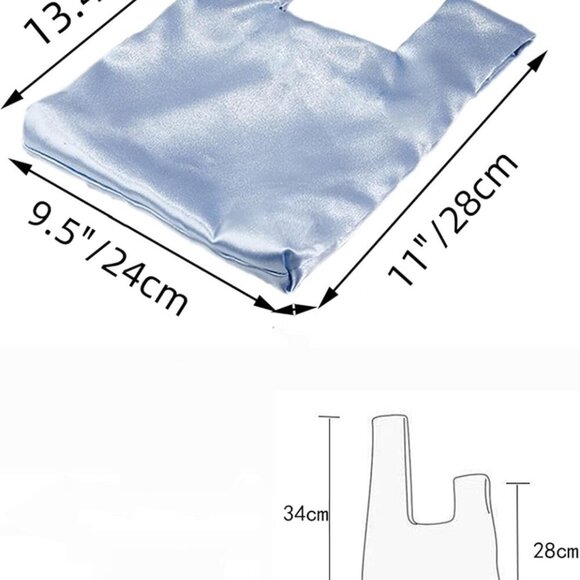 Clutch Handbag Satin Mini Purse Small Wristlet for Wedding Party Formal Use - Picture 6 of 6